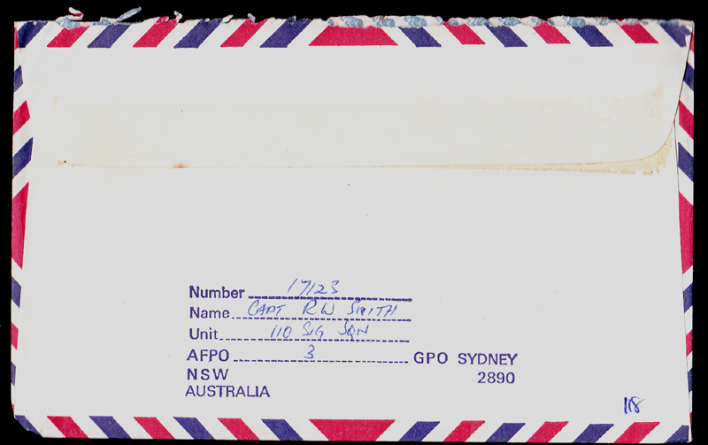 AUSTRALIAN POSTAL STAMP COVERS